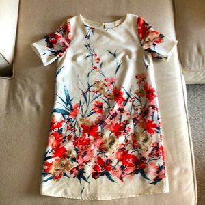 Fun floral work dress!
